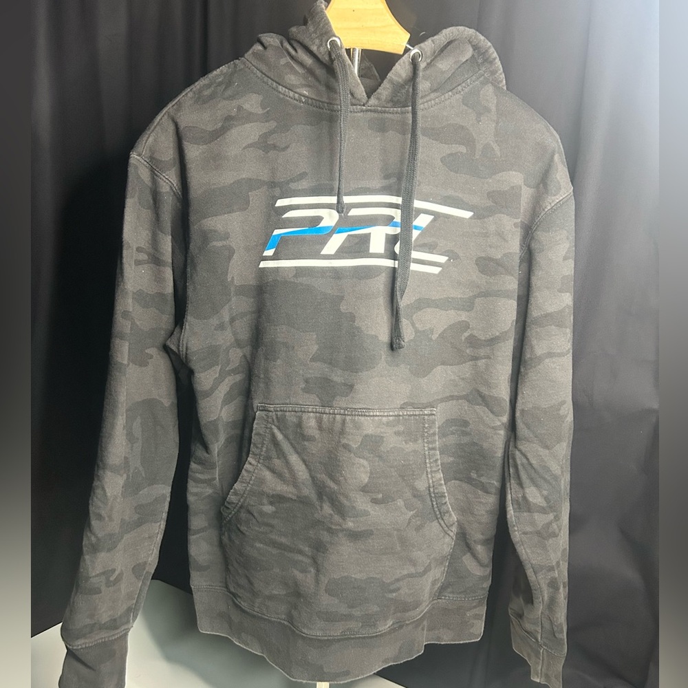 Dark Gray Camouflage Hoodie